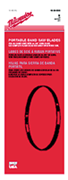 Bandsaw Blades Milwaukee Brand