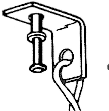 8MM Head Ceiling Clip