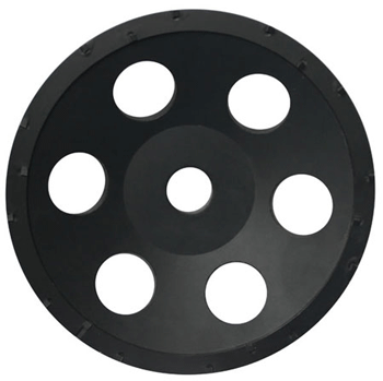 7/8"-5/8" Arbor 7” Quarter Round PCD Grinding Cup Wheel 8 Segments 