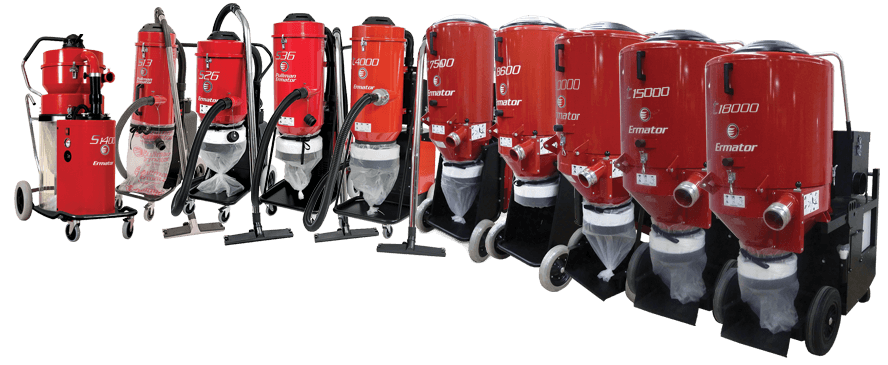 Ermator Dust Extractors Ermator Dust Extractors