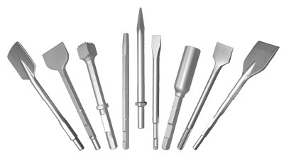 Chisel and Demolition Steel for Electric Hammers