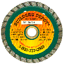 0111-0010 Turbo Premium Dry 4inch Diamond Blade