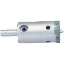 1-1/8" Diamond Hole Saw for Tile, Marble, Granite - Complete