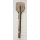 4 inch clay spade chisel with spline shank