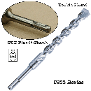 0622 SDS Plus Shank Double Fluted Carbide Bits - 650x650