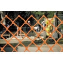 4' X 50' Roll Durethene Diamond Safety Fence, 2.5" Diamond