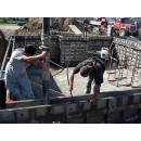 Wyco Gas Backpack Concrete Vibrator Action