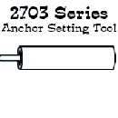Setting Tool for 2703 Series LEad Machine Screw Anchors