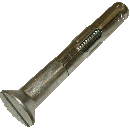 3/8" X4"  SLEEVE ANCHOR FLAT HEAD ZINC 50/BOX