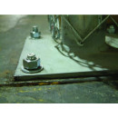 Example of Steel Wedge Anchors on Mount