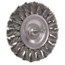 3504-0010 Weiler 17681 3in Stem Mounted Knot Wire Wheel .014 1-4in Stem STM-3