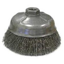 3506-0070 Weiler 14216 5in Crimped Wire Brush .020 5-8-11 AH CR-5