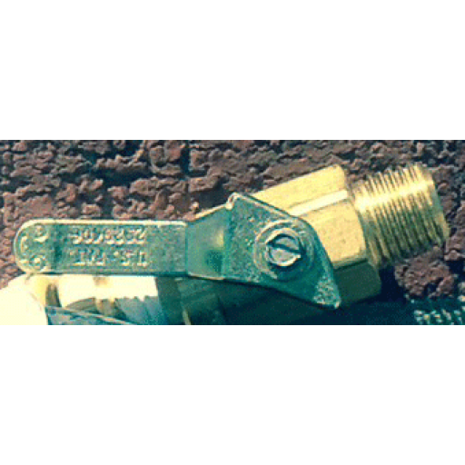 Replacement Brass Petcock for 3 Gallon Portable Water Supply Tank and Sprayer