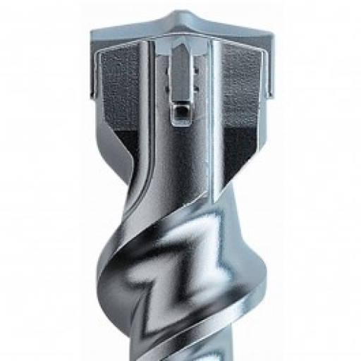 SDS Max 4 Cutter Drill Bit Front View