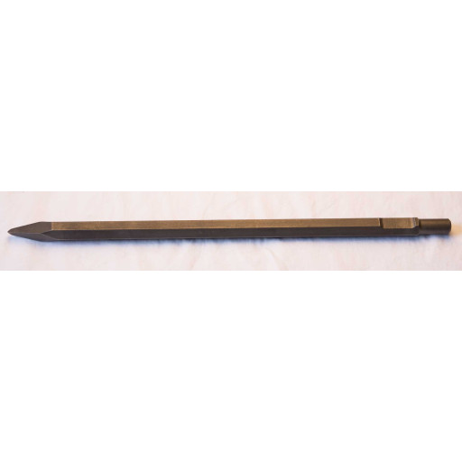 18 inch bull point chisel with spline shank