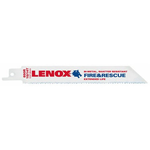 Lenox 650R Fire Rescue Sawzall Blade