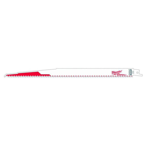 0807-0040 Milwaukee 48-00-5037 Sawzall Blade 5PK 12 x 3-4 x 050 6TPI for Wood