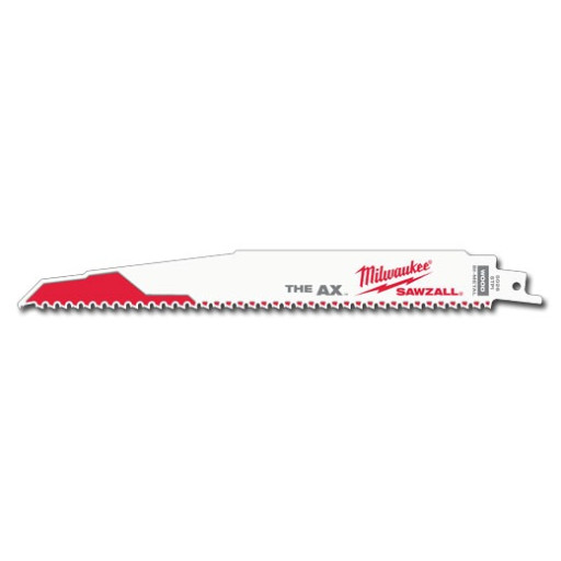 0807-0100 Milwaukee 48-00-5026 Sawzall Blade 5PK 9 x 1 x 062 5-8TPI for Wood-Demo