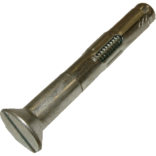 3/8" X4"  SLEEVE ANCHOR FLAT HEAD ZINC 50/BOX