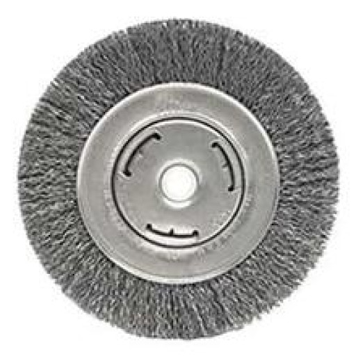 3500-0080 Weiler 06645 6in Bench Grinder Wheel Wide Face .014 5-8-1-2 AH OW-6