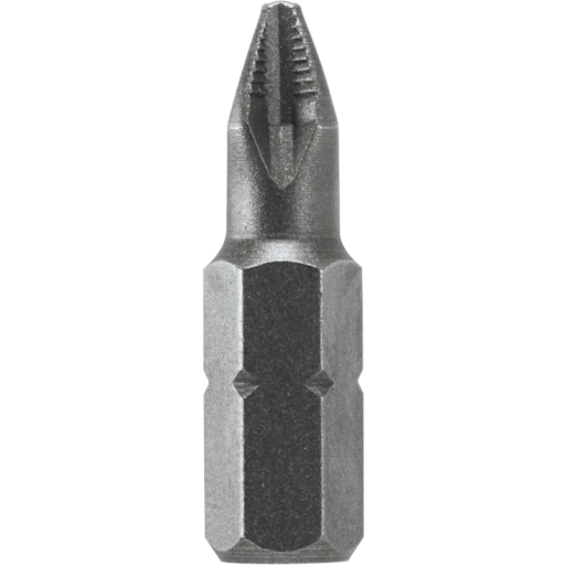 PHILLIPS 1/4" HEX 1" LONG EX HARD RIBBED PT. SIZE-1 