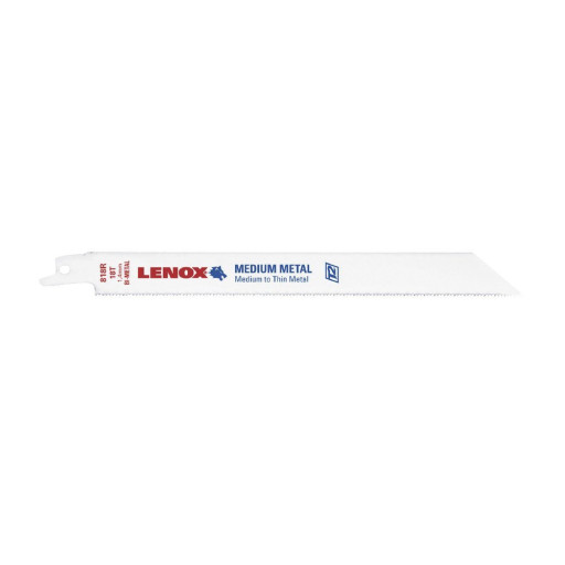 5PK 8" X 3/4" X .050" 10TPI Reciprocating/Sawzall Blades - General Purpose, Lenox #810R