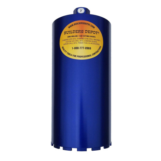 7 inch diamond core bit wet supreme for reinforced concrete