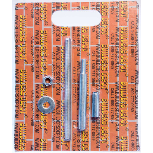1/2 inch drop-in anchor rod assembly with nut & washer