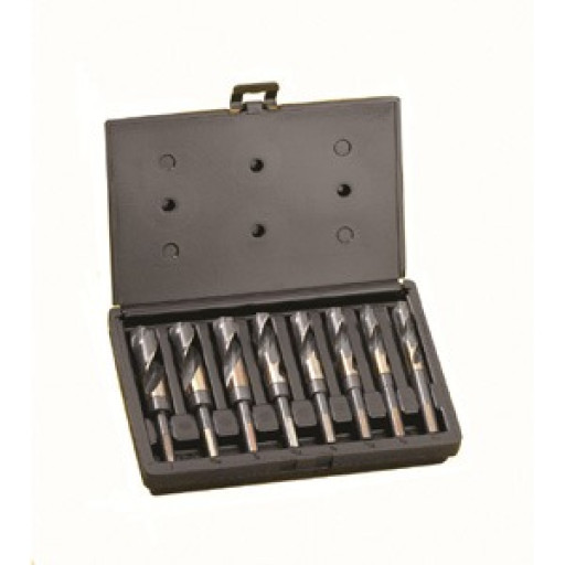 Champion US12-8P 8 pc Silver & Deming Black Oxide Drill Set