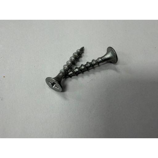 6X1-1/4"  PHILLIPS BUGLE DECK SCREWS DACROTIZED/100