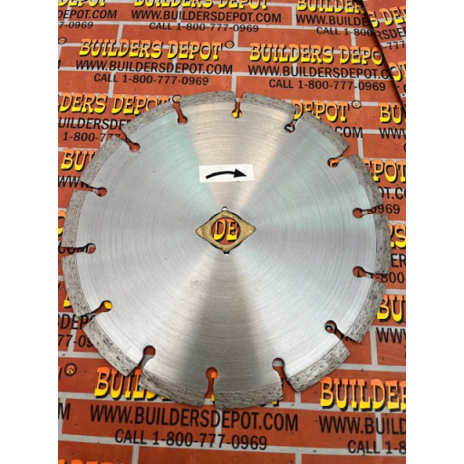 10" Diamond Blade, Standard, General Purpose, Segmented
