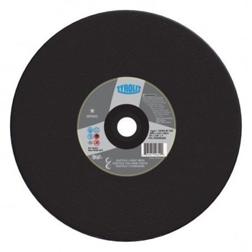 Tyrolit 16 inch abrasive blade for ductile