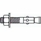 420px Steel Wedge Anchors Zinc Plated
