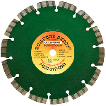 0128-0040 9inch Segmented Turbo Dry Cutting Diamond Blade for Hard Materials