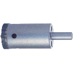 1-1/8" Diamond Hole Saw for Tile, Marble, Granite - Complete