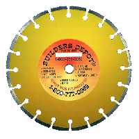 18 x.125 Supreme Laser Welded Dry Cured Concrete Diamond Blade/low HP Saws w/1in Arbor/PH