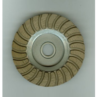 4" Turbo Diamond Cup Wheel with 7/8"-5/8" Arbor