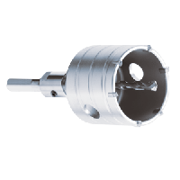 1-3/16" Carbide Core Bit w/2" DD  (Head Only- Shaft Sold Separately)