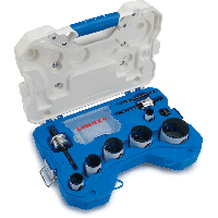 Lenox 30800-600L LENOX ELECTRICIAN HOLE SAW KIT 10PCS 6 sizes