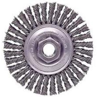 3501-0070 Weiler 13130 4in Stringer Bead Wire Wheel .020 1-2-13 AH STBA-432