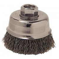 3506-0010 Weiler 13240 3in Crimped Wire Cup Brush .014 M10x1.25 AH CRA-2