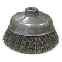 3506-0070 Weiler 14216 5in Crimped Wire Brush .020 5-8-11 AH CR-5