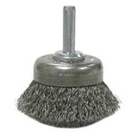 3507-0010 Weiler 14300 1-3-4in Crimped Wire Cup Brush .006 1-4in Stem