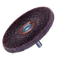 3509-0060 Weiler 35315 3in Encaspulated Stem Mounted Wire Wheel .0118 1-4in Stem PCFX-c