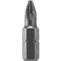 Bosch 1/4" Hex Shank 1" Screwdriver Insert Bit P3 ISO-TEMP Ribbed