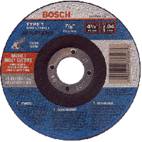 Single Bosch Type 1 4-1/2