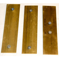 Large Brass Gib Plates