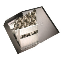 Champion 129CO 29 Piece Metal Cased 705C Cobalt 1/16" thru 1/2" x 64ths Drill Set