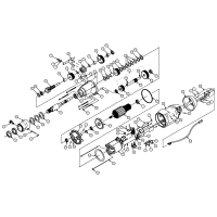 Diamond Products CB748 Motor Parts Breakdown