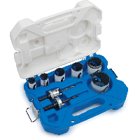 Lenox 30807-700G Contractors Maintenance Hole Saw Kit 9pcs 7 sizes